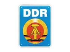 Nostalgie-Schild "DDR"