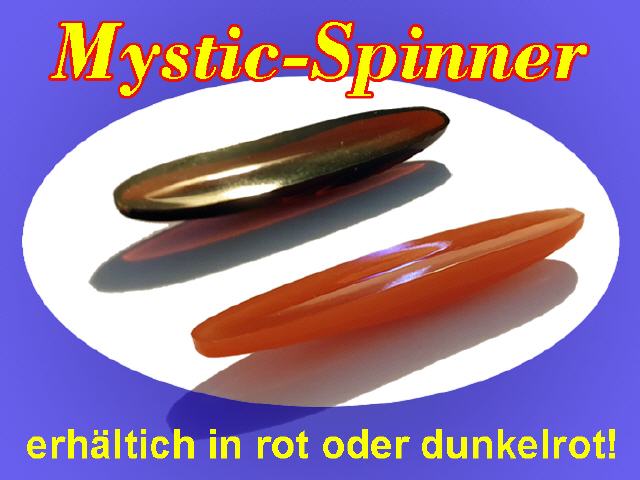 Mystic Spinner, Transparent-Dunkelrot