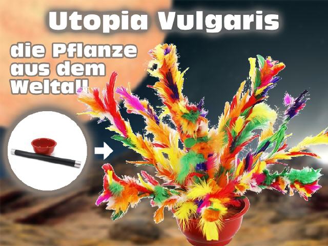 Utopia Vulgaris - die Pflanze aus dem Weltall