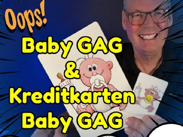 Baby GAG & Kreditkarten Baby GAG by FOKX Magic